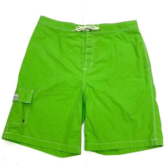 Polo by Ralph Lauren Men's Green Kailua Swim Trunks